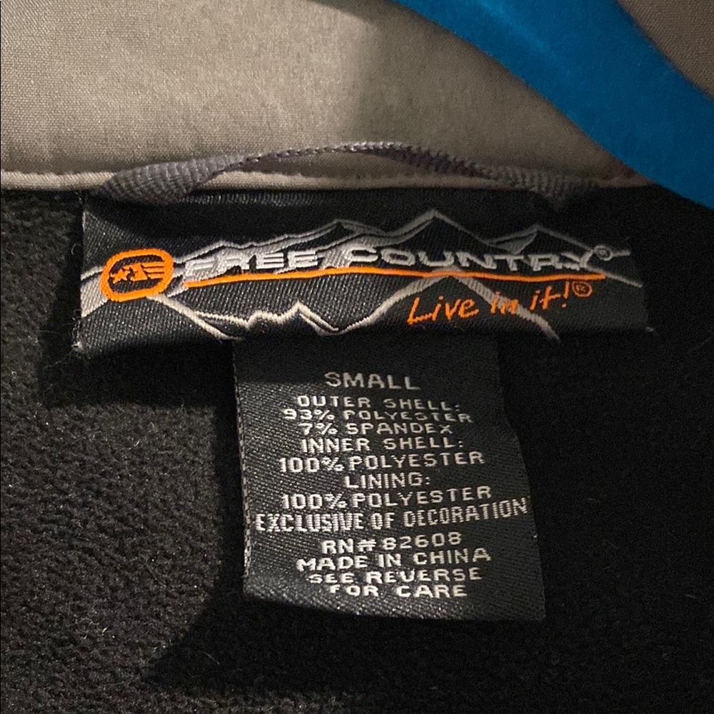 Free Country Gray Performance Jacket - Picture 2 of 7